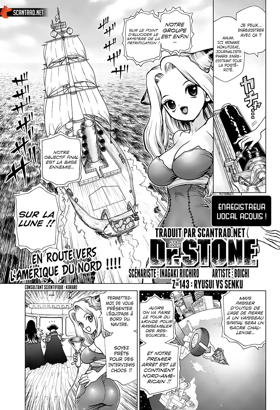 Dr. Stone: Chapter 143 - Page 1